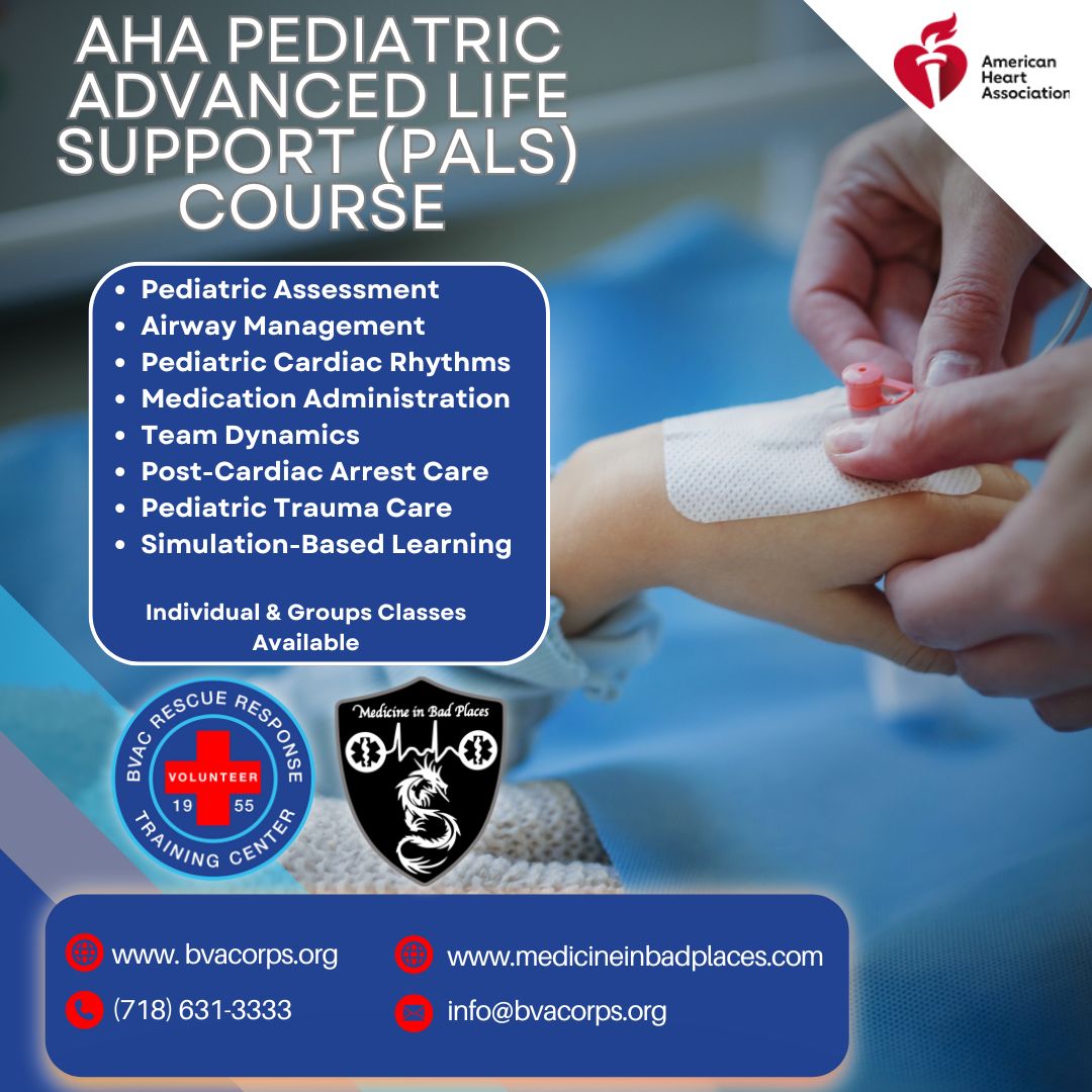 AHA Pediatric Advanced Life Support (PALS)
