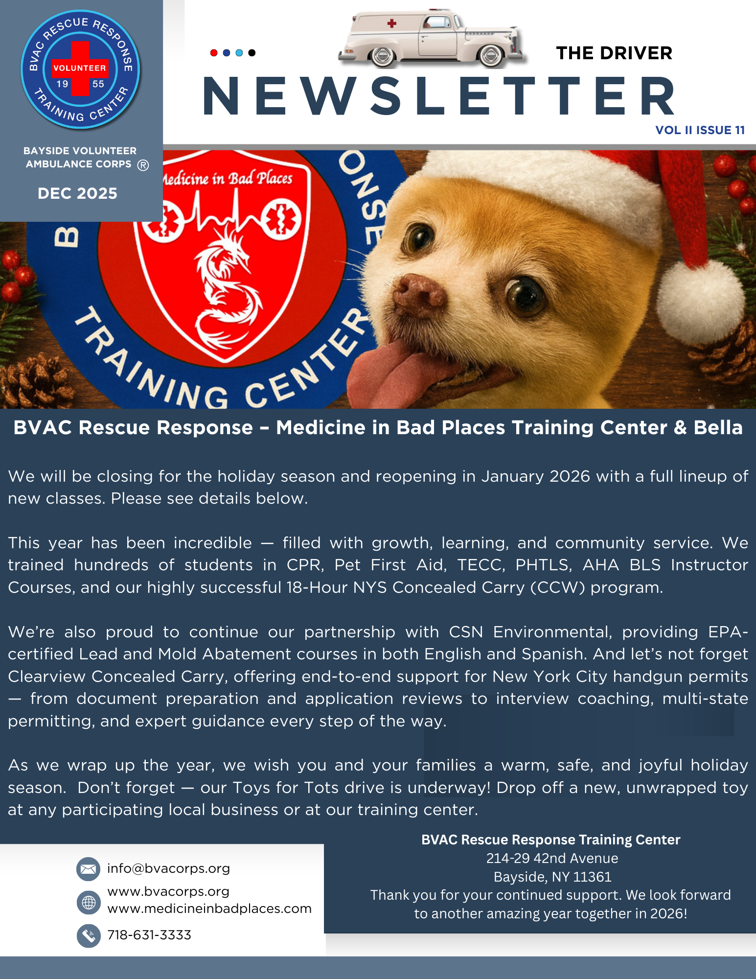 The Driver Vol II Issue 11  Page 1