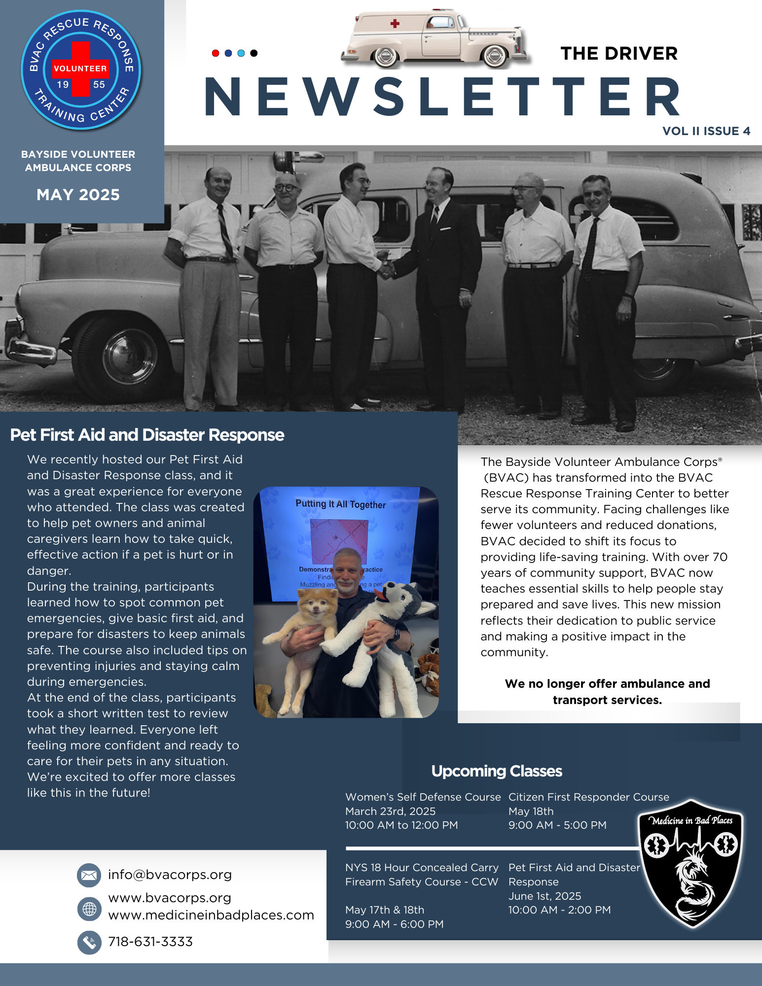 The Driver Vol II Issue 4 Page 1