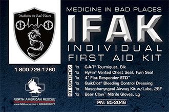 Medicine in Bad Places IFAK Individual First Aid Kit