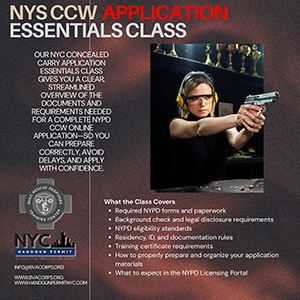 NYC Concealed Carry Application Essentials