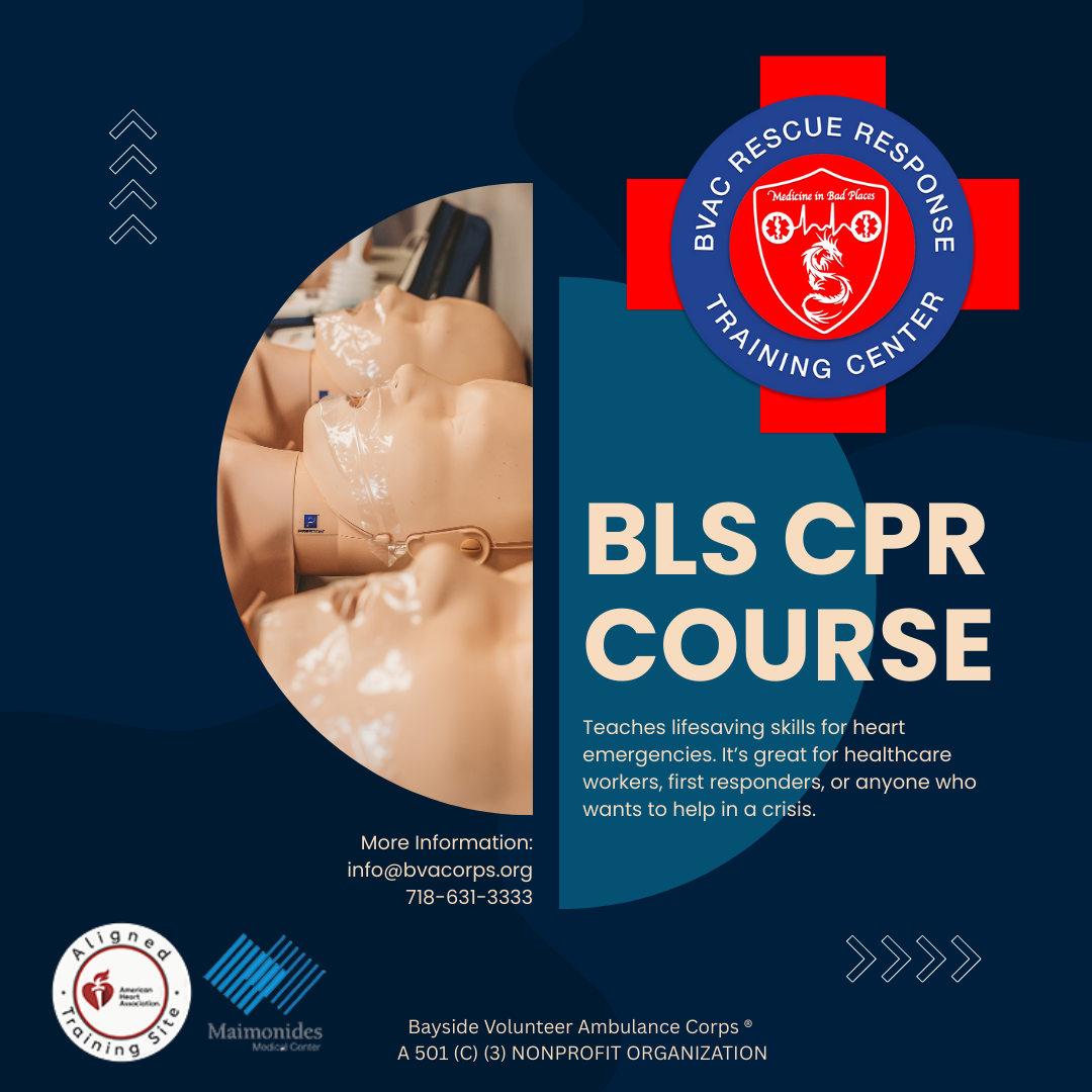 AHA Basic Life Support CPR | AED Course AHA Authorized Training Site