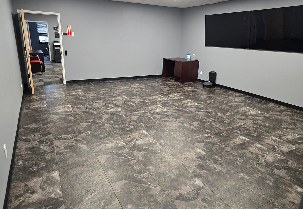 Professional classroom and meeting space at BVAC Rescue Response Training Center in Bayside, Queens, designed for in-person and hybrid training sessions.