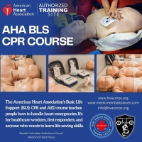 AHA Basic Life Support CPR | AED Course AHA Authorized Training Site